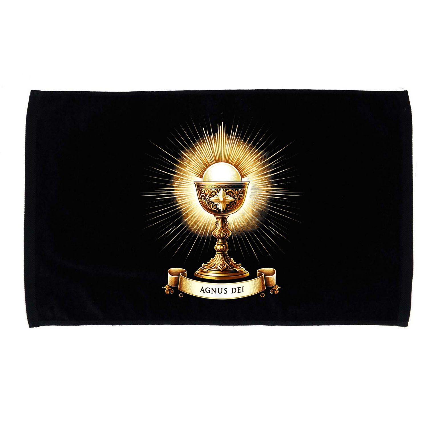 Eucharistic Consecration Traditional Latin Mass Catholic Microfiber Hand Towel