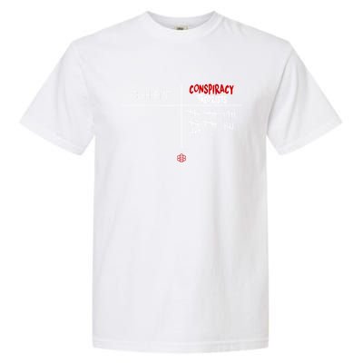 Experts Conspiracy Theorists White And Red Text Garment-Dyed Heavyweight T-Shirt