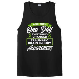 Everything Changed Traumatic Brain Injury Awareness PosiCharge Competitor Tank