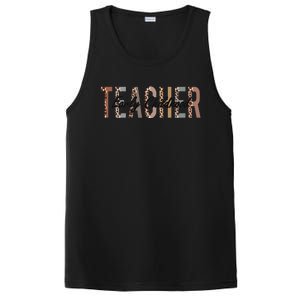 Early Childhood Teacher First Day Of School Leopard Sweatshirt PosiCharge Competitor Tank