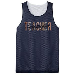 Early Childhood Teacher First Day Of School Leopard Sweatshirt Mesh Reversible Basketball Jersey Tank