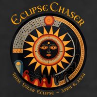 Eclipse Chaser Total Solar Eclipse 2024 7 Panel Mesh Trucker Snapback Hat