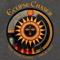 Eclipse Chaser Total Solar Eclipse 2024 Vector Backpack