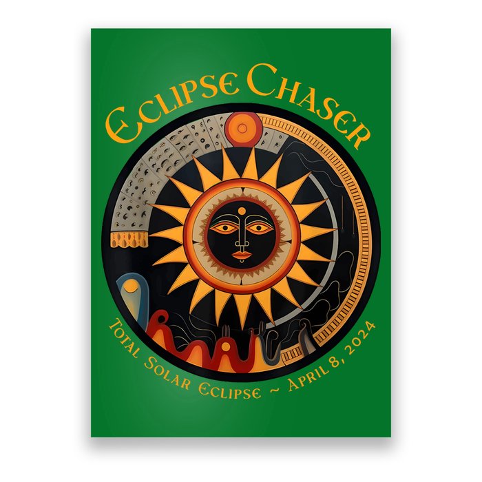 Eclipse Chaser Total Solar Eclipse 2024 Poster