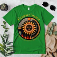 Eclipse Chaser Total Solar Eclipse 2024 Premium T-Shirt