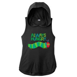 Eric Carle The Very Hungry Caterpillar Always Hungry Ladies PosiCharge Tri-Blend Wicking Draft Hoodie Tank