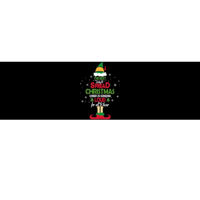 Elf Christmas The Best Way To Spread Christmas Cheer Bumper Sticker