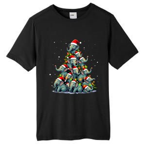 Elephant Christmas Tree Funny Jumbo Holiday Cute Elephant Tall Fusion ChromaSoft Performance T-Shirt