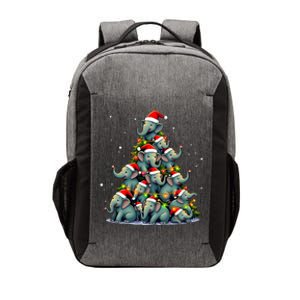 Elephant Christmas Tree Funny Jumbo Holiday Cute Elephant Vector Backpack