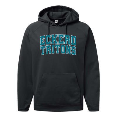 Eckerd College Tritons Performance Fleece Hoodie