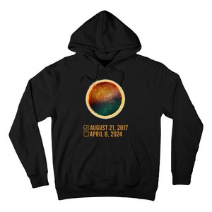 Eclipse Checklist Total Solar Eclipse April 8 2024 Hoodie