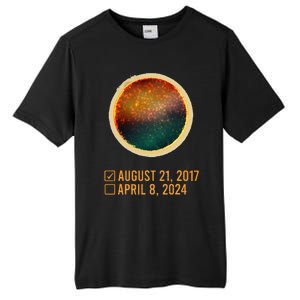 Eclipse Checklist Total Solar Eclipse April 8 2024 Tall Fusion ChromaSoft Performance T-Shirt