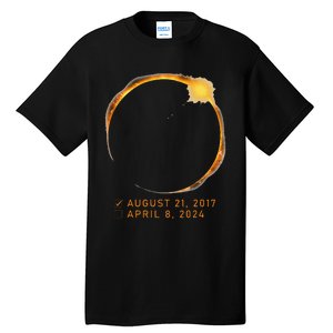 Eclipse Checklist Total Solar Eclipse April 8 2024 Eclipse Tall T-Shirt