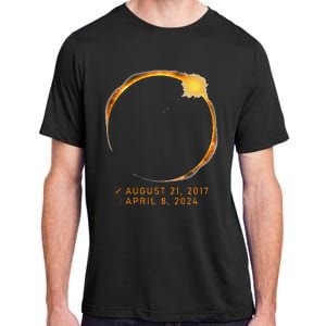 Eclipse Checklist Total Solar Eclipse April 8 2024 Eclipse Adult ChromaSoft Performance T-Shirt