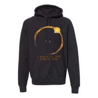 Eclipse Checklist Total Solar Eclipse April 8 2024 Eclipse Premium Hoodie