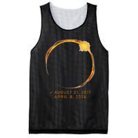 Eclipse Checklist Total Solar Eclipse April 8 2024 Eclipse Mesh Reversible Basketball Jersey Tank