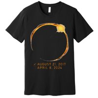 Eclipse Checklist Total Solar Eclipse April 8 2024 Eclipse Premium T-Shirt