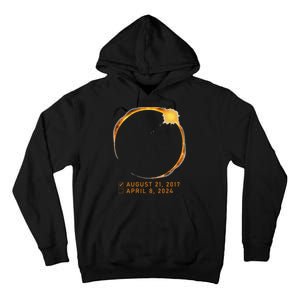 Eclipse Checklist Total Solar Eclipse April 8 2024 Eclipse Tall Hoodie