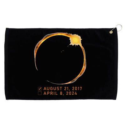 Eclipse Checklist Total Solar Eclipse April 8 2024 Eclipse Grommeted Golf Towel