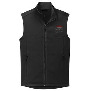 Experts Conspiracy Theorists White And Red Text Collective Smooth Fleece Vest