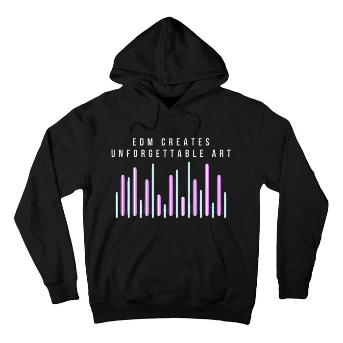 Edm Creates Unforgettable Art Electronic Dance Music Humor Hoodie