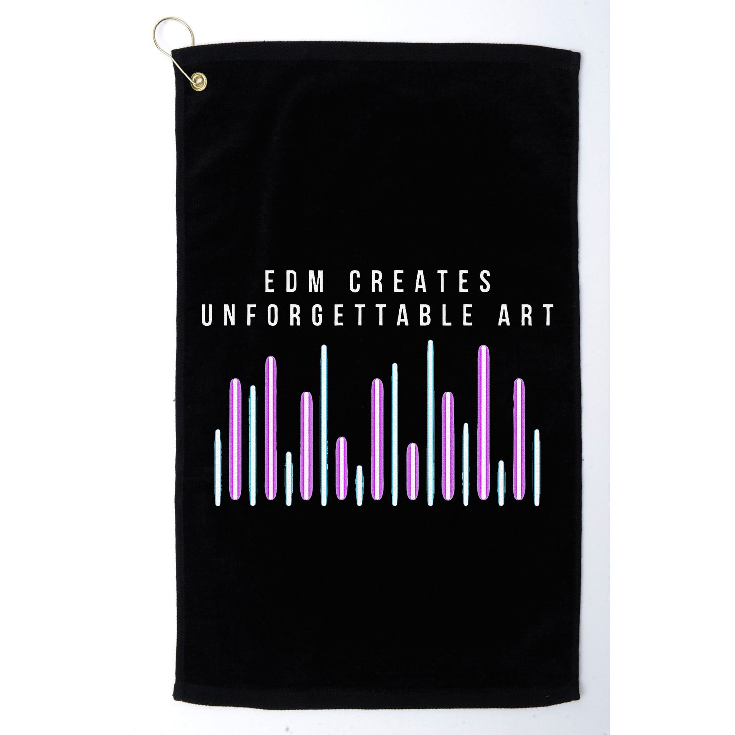 Edm Creates Unforgettable Art Electronic Dance Music Humor Golf Towel