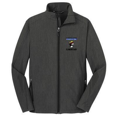 Estoy Con Venezuela Hasta El Final Proud Venezuelan Libre Core Soft Shell Jacket