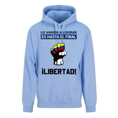 Estoy Con Venezuela Hasta El Final Proud Venezuelan Libre Unisex Surf Hoodie