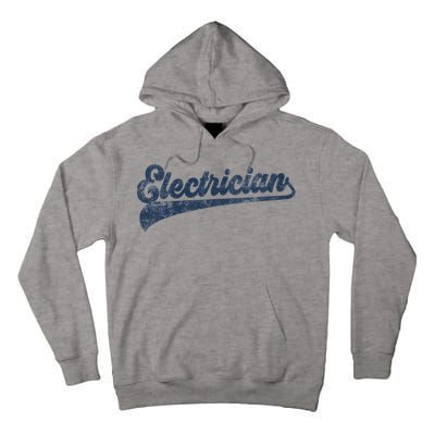 Electrician Cute Vintage Graphic Tall Hoodie