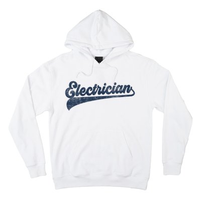 Electrician Cute Vintage Graphic Hoodie