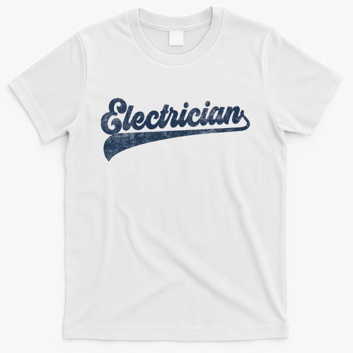 Electrician Cute Vintage Graphic T-Shirt