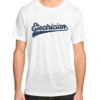 Electrician Cute Vintage Graphic Adult ChromaSoft Performance T-Shirt