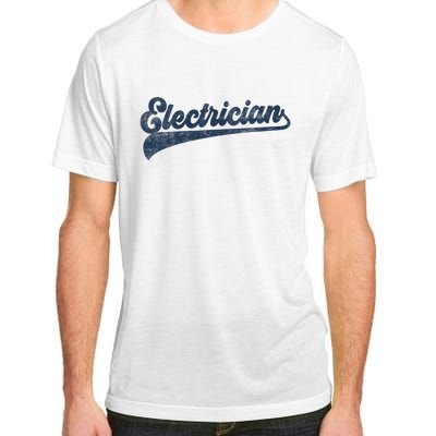 Electrician Cute Vintage Graphic Adult ChromaSoft Performance T-Shirt