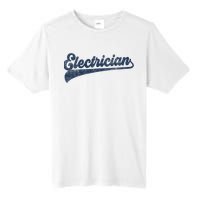 Electrician Cute Vintage Graphic Tall Fusion ChromaSoft Performance T-Shirt