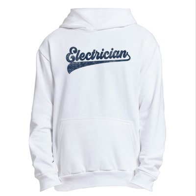 Electrician Cute Vintage Graphic Urban Pullover Hoodie