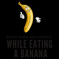 Eye Contacts While Eating A Banana Adult Humor Dirty Jokes Cooling Performance Crew T-Shirt