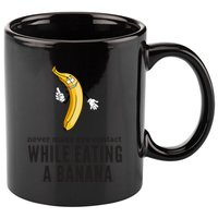 Eye Contacts While Eating A Banana Adult Humor Dirty Jokes 11oz C Handle Ceramic Mug