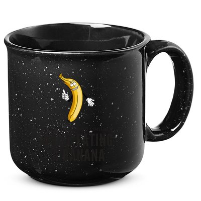 Eye Contacts While Eating A Banana Adult Humor Dirty Jokes 15oz Campfire Ceramic Mug