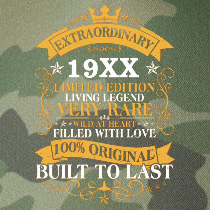 Extraordinary Custom Year Limited Edition Built To Last Personalize Birthday Legacy Tie Dye Trucker Hat