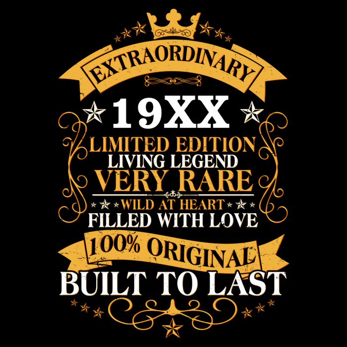 Extraordinary Custom Year Limited Edition Built To Last Personalize Birthday Performance Shirt