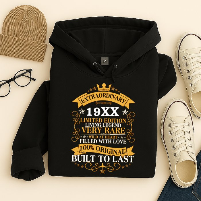 Extraordinary Custom Year Limited Edition Built To Last Personalize Birthday Hoodie