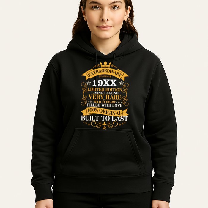 Extraordinary Custom Year Limited Edition Built To Last Personalize Birthday Hoodie