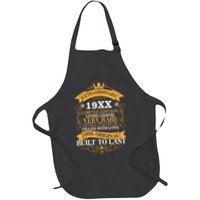 Extraordinary Custom Year Limited Edition Built To Last Personalize Birthday Full-Length Apron With Pockets