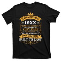 Extraordinary Custom Year Limited Edition Built To Last Personalize Birthday T-Shirt