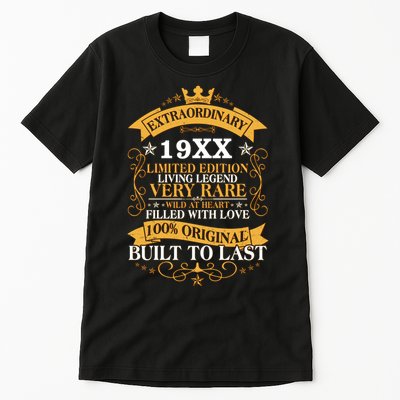 Extraordinary Custom Year Limited Edition Built To Last Personalize Birthday Tall T-Shirt