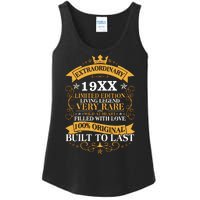 Extraordinary Custom Year Limited Edition Built To Last Personalize Birthday Ladies Essential Tank