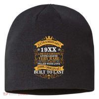 Extraordinary Custom Year Limited Edition Built To Last Personalize Birthday Sustainable Beanie