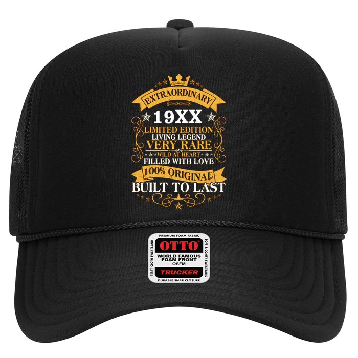 Extraordinary Custom Year Limited Edition Built To Last Personalize Birthday Hat