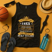 Extraordinary Custom Year Limited Edition Built To Last Personalize Birthday Tank Top