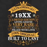 Extraordinary Custom Year Limited Edition Built To Last Personalize Birthday Microfiber Hand Towel